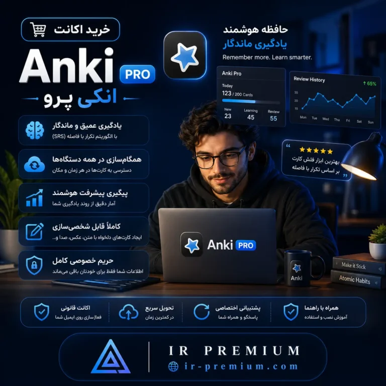 خرید اکانت Anki Pro انکی پرو